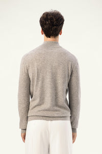 Machine-Washable Wool-Cashmere Half-Zip Sweater - SOLOVA MOVE