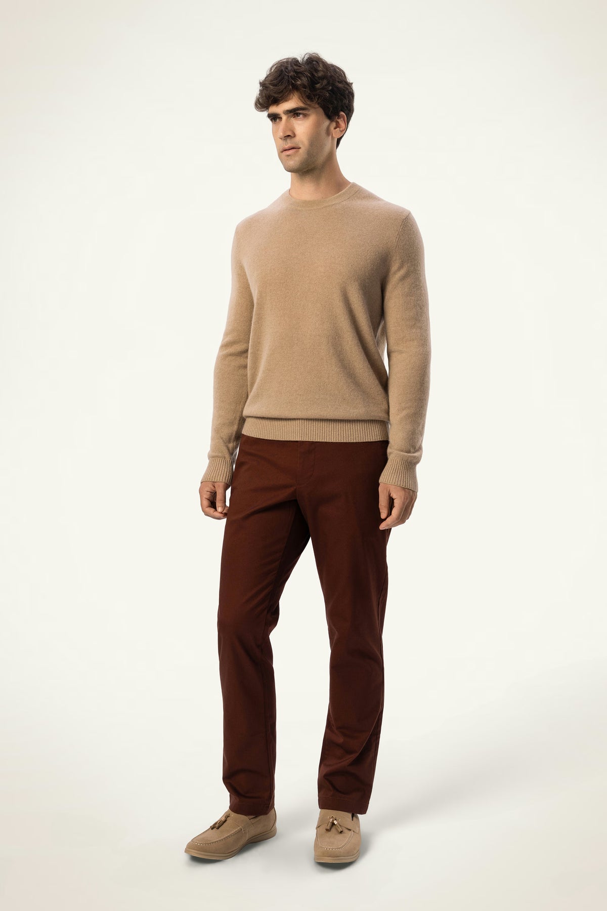 Daily Men's Cashmere Crewneck — Black - SOLOVA MOVE