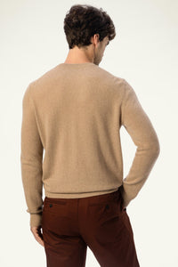 Daily Men's Cashmere Crewneck — Black - SOLOVA MOVE