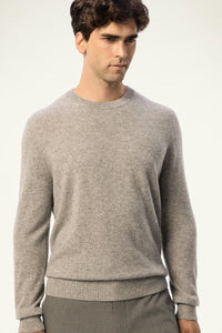 Daily Men's Cashmere Crewneck — Black - SOLOVA MOVE