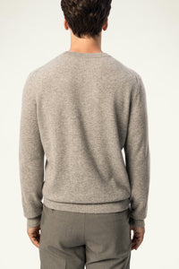 Daily Men's Cashmere Crewneck — Black - SOLOVA MOVE