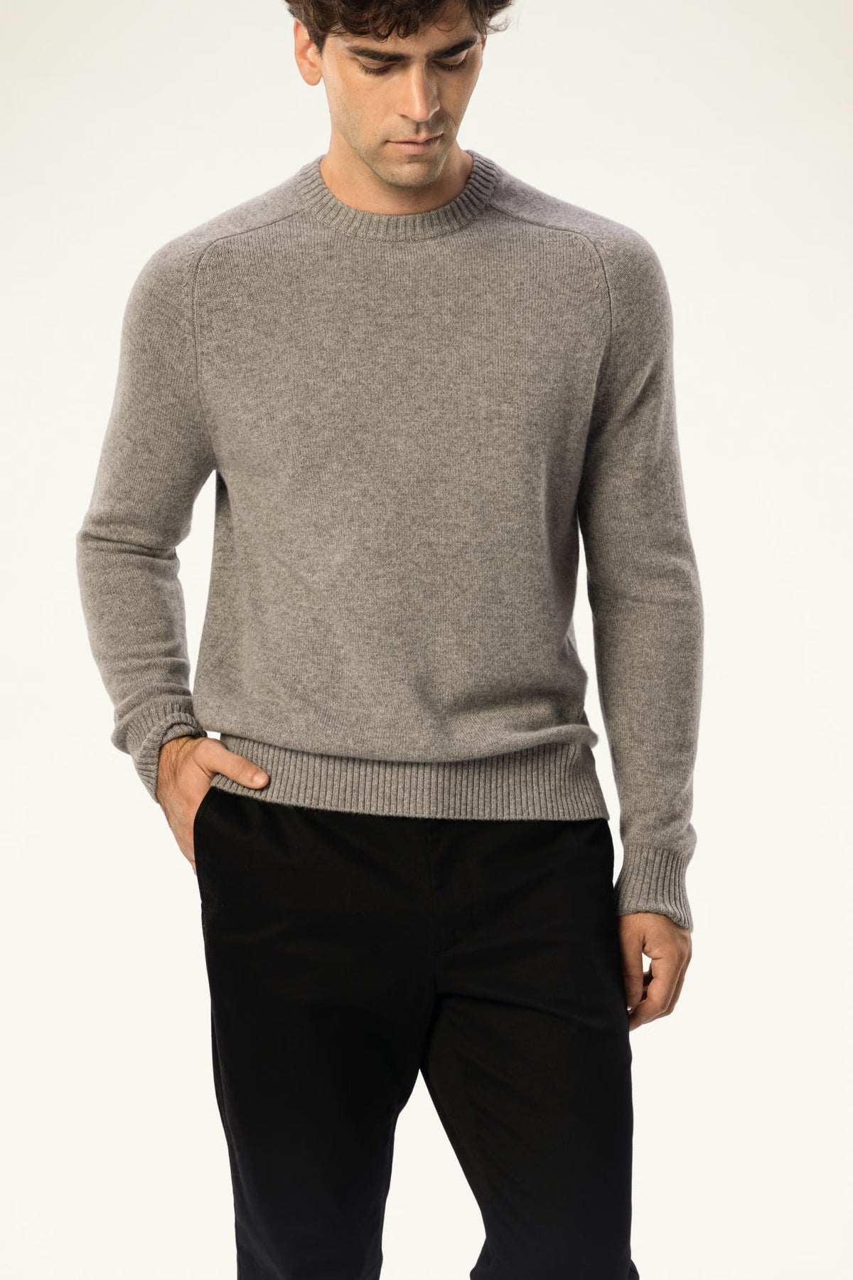 Plush Baby Cashmere Crewneck - SOLOVA MOVE