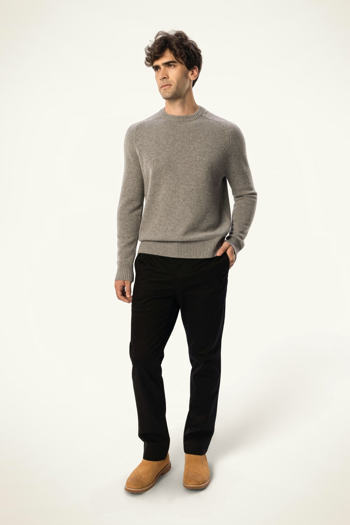Plush Baby Cashmere Crewneck - SOLOVA MOVE