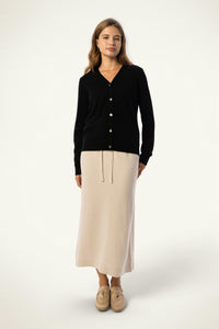 Machine-Washable Wool-Cashmere Cardigan - SOLOVA MOVE