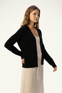Machine-Washable Wool-Cashmere Cardigan - SOLOVA MOVE