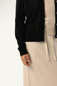 Machine-Washable Wool-Cashmere Cardigan - SOLOVA MOVE