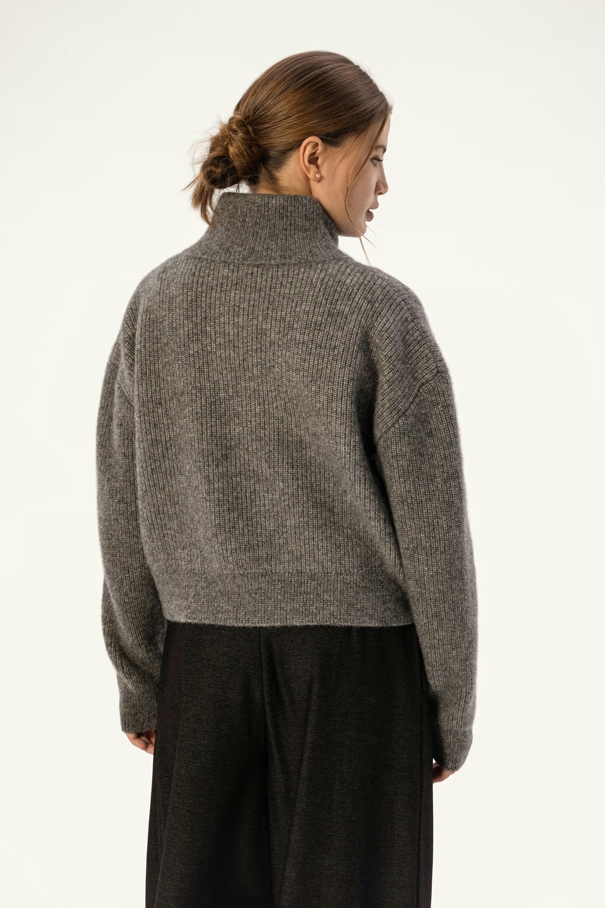 Elena Alpaca-Blend Zip-Front Cardigan - SOLOVA MOVE