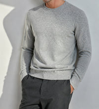 Daily 100% Cashmere Men's Crew Neck Sweater
