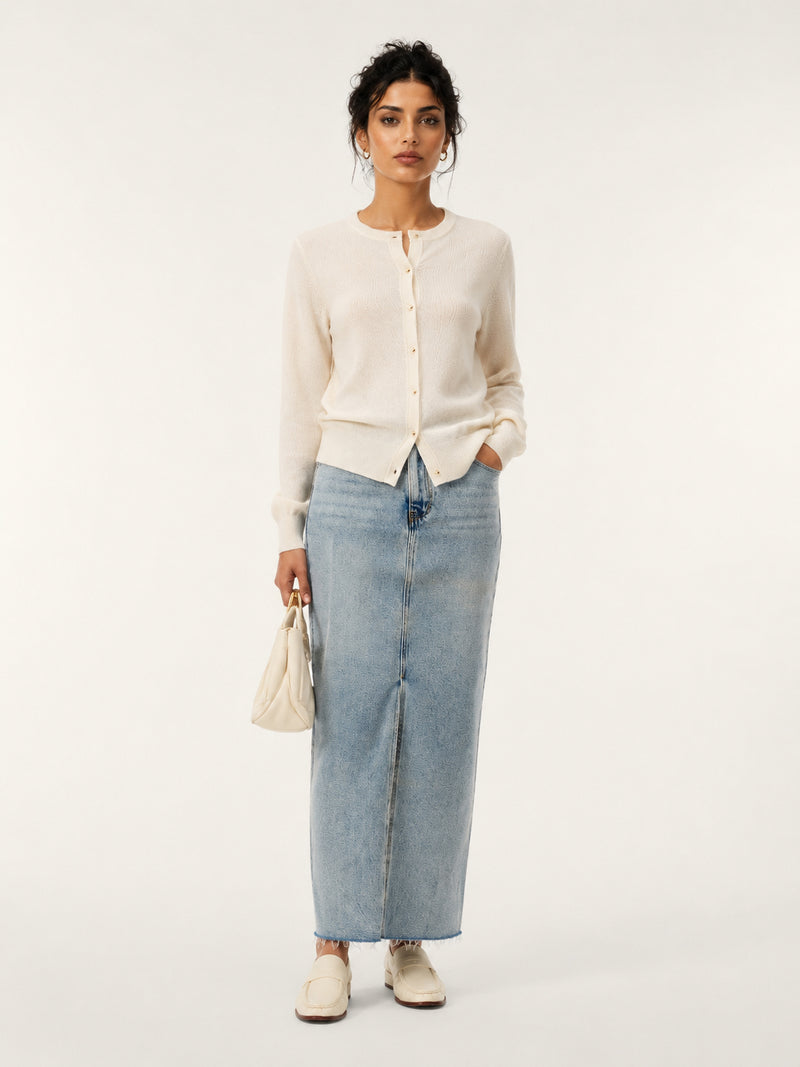 Daily Women's Crew Neck Cardigan