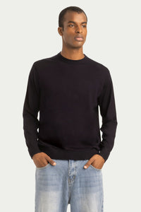 Daily Men's Wool Crew Neck Sweater - SOLOVA MOVE
