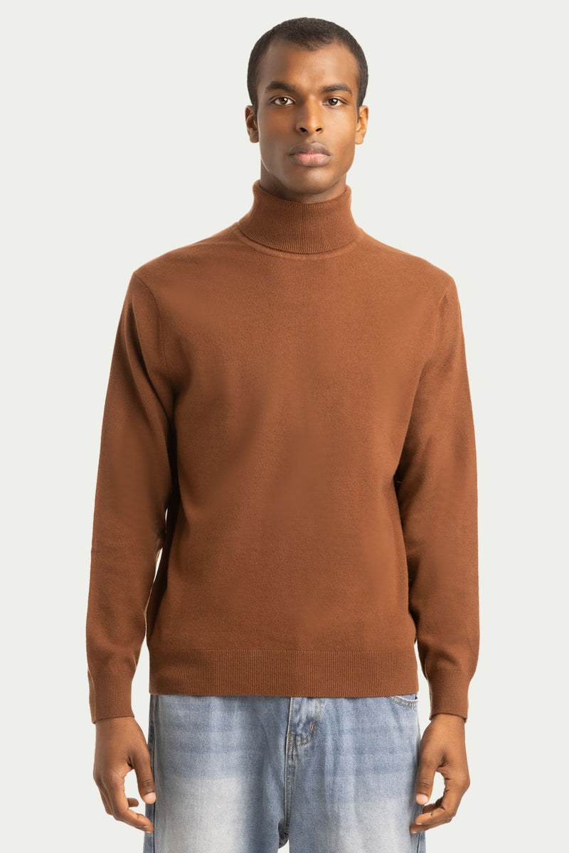 Daily Men's Turtle Neck Sweater - SOLOVA MOVE