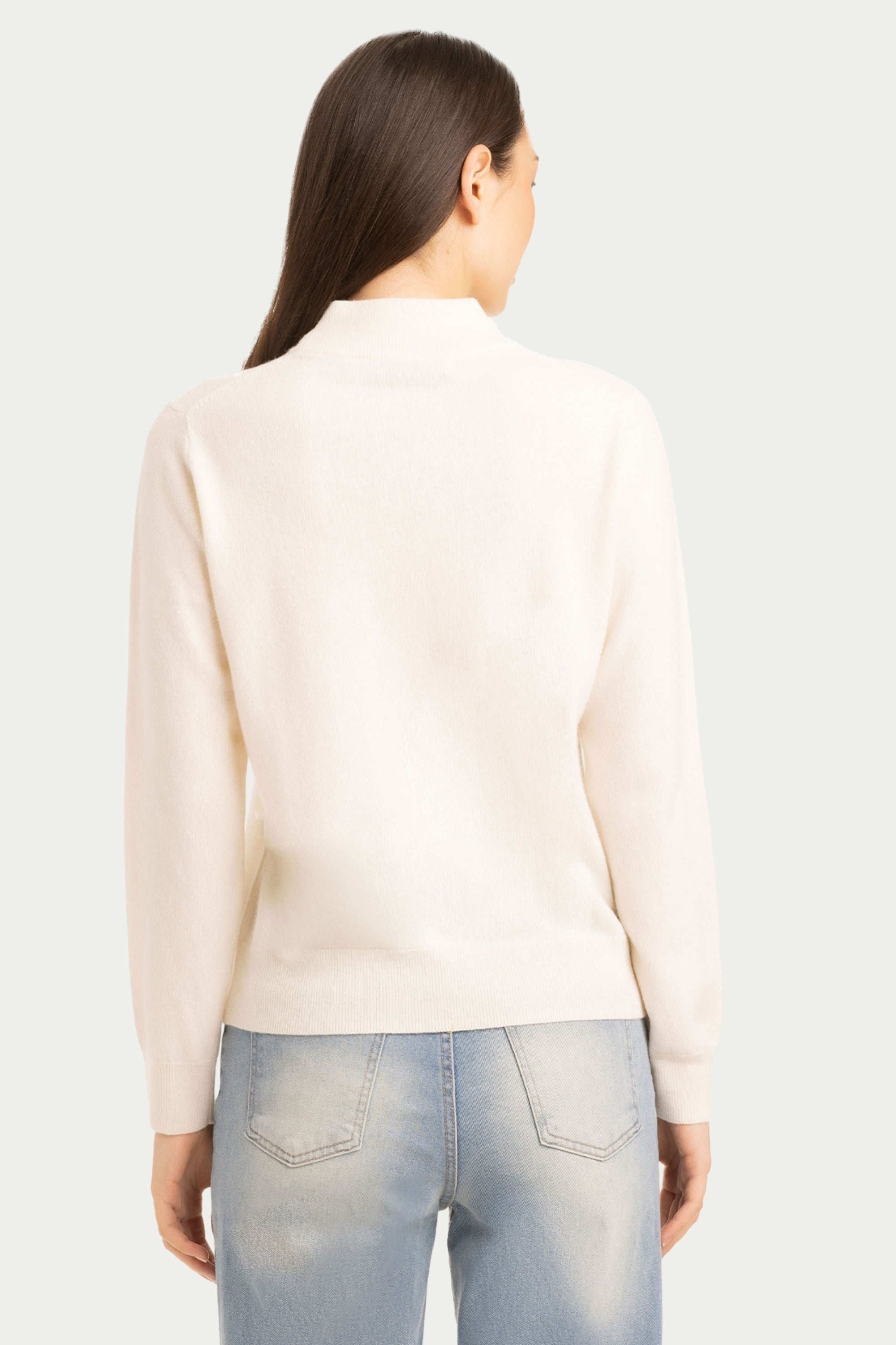 Daily Women's Mock Neck Sweater - SOLOVA MOVE