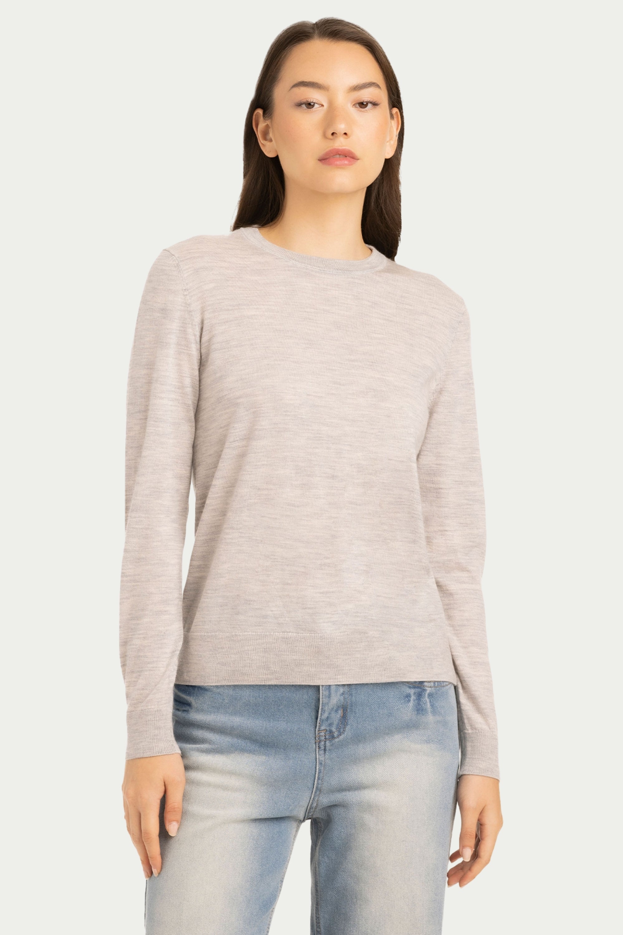 Daily Women's Crew Neck Sweater - SOLOVA MOVE