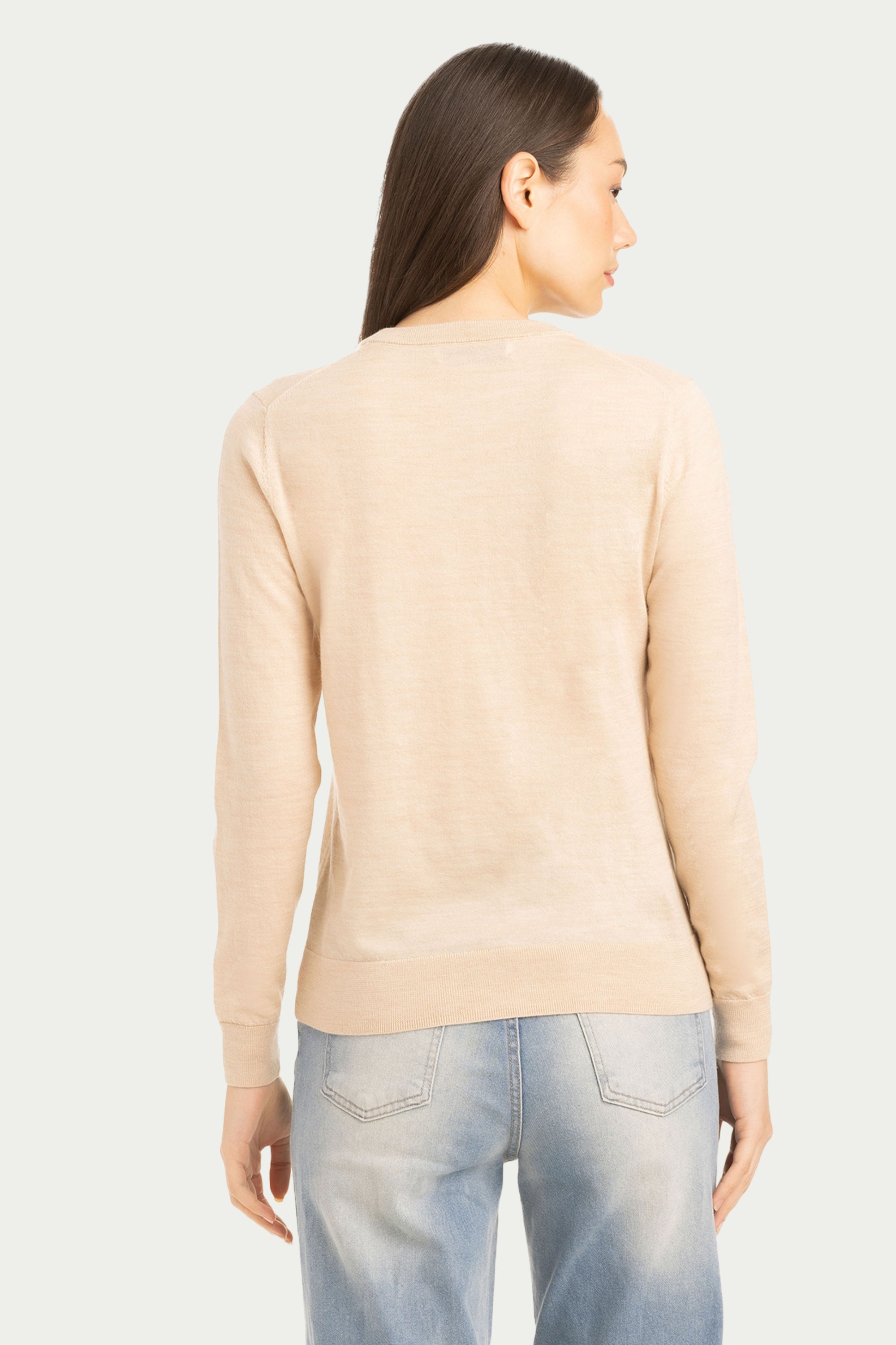 Daily Women's Crew Neck Sweater - SOLOVA MOVE