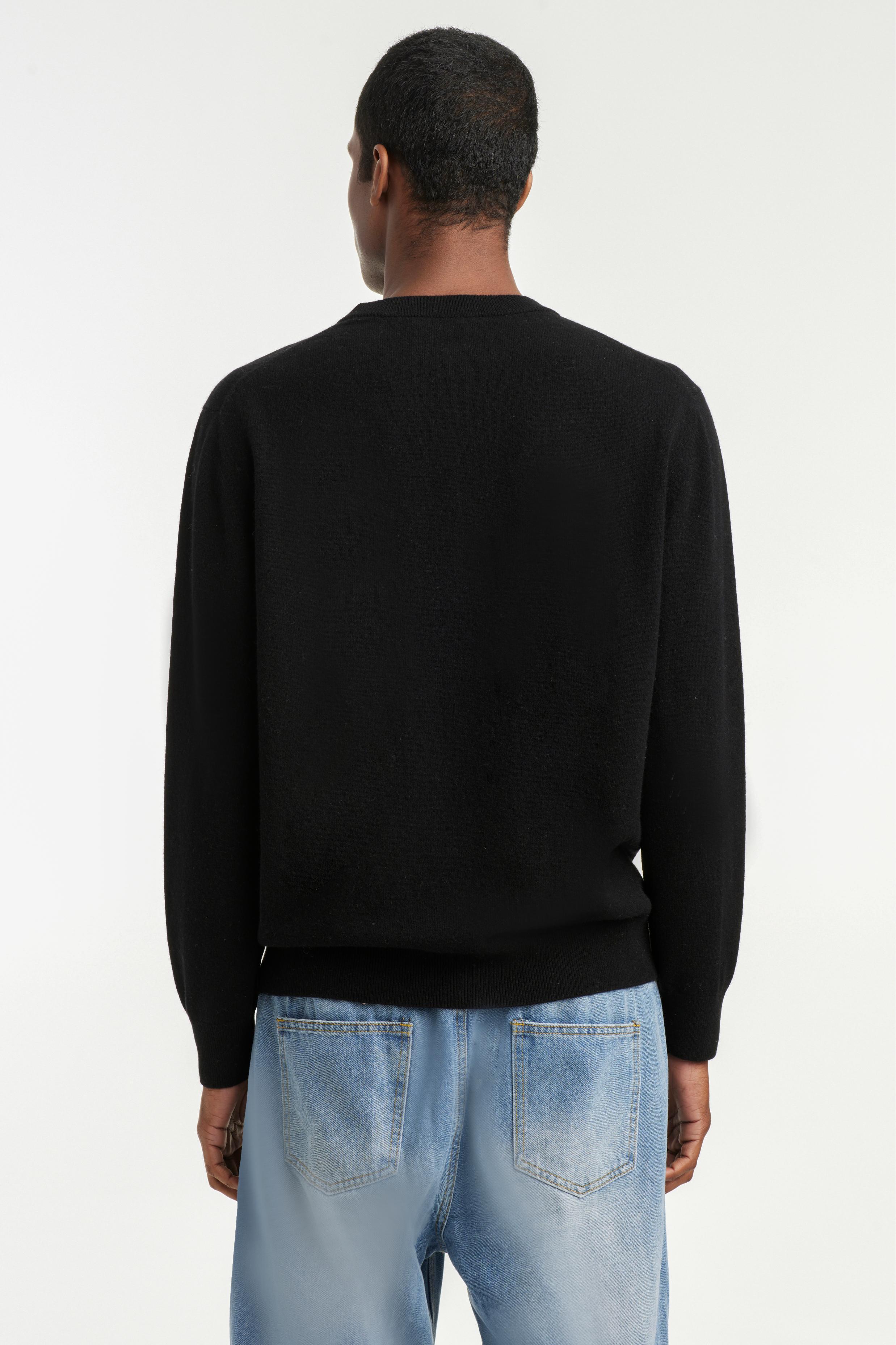 Men's Cashmere Crew Neck Sweater - SOLOVA MOVE