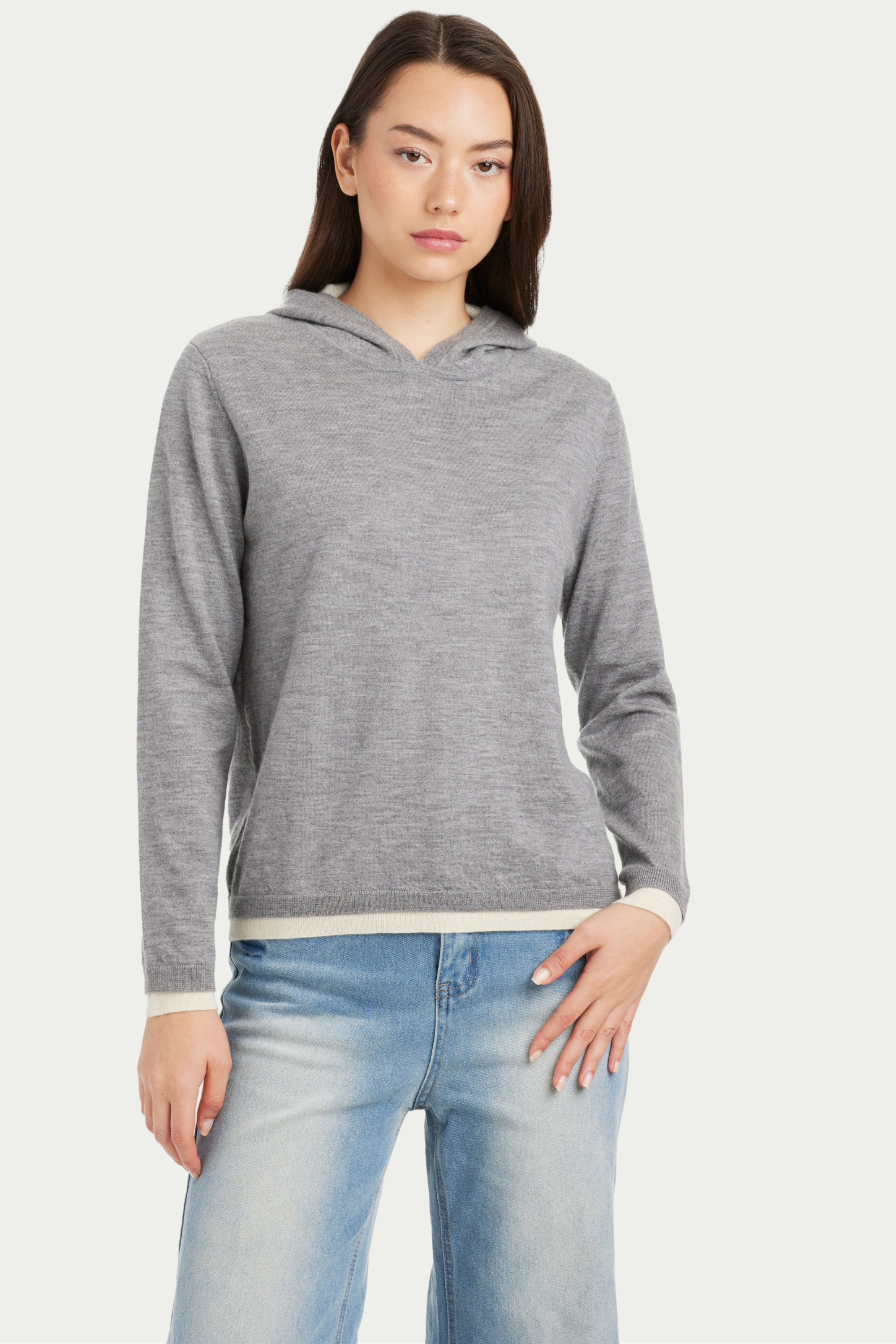 Carol Hooded Cashmere Pullover - SOLOVA MOVE