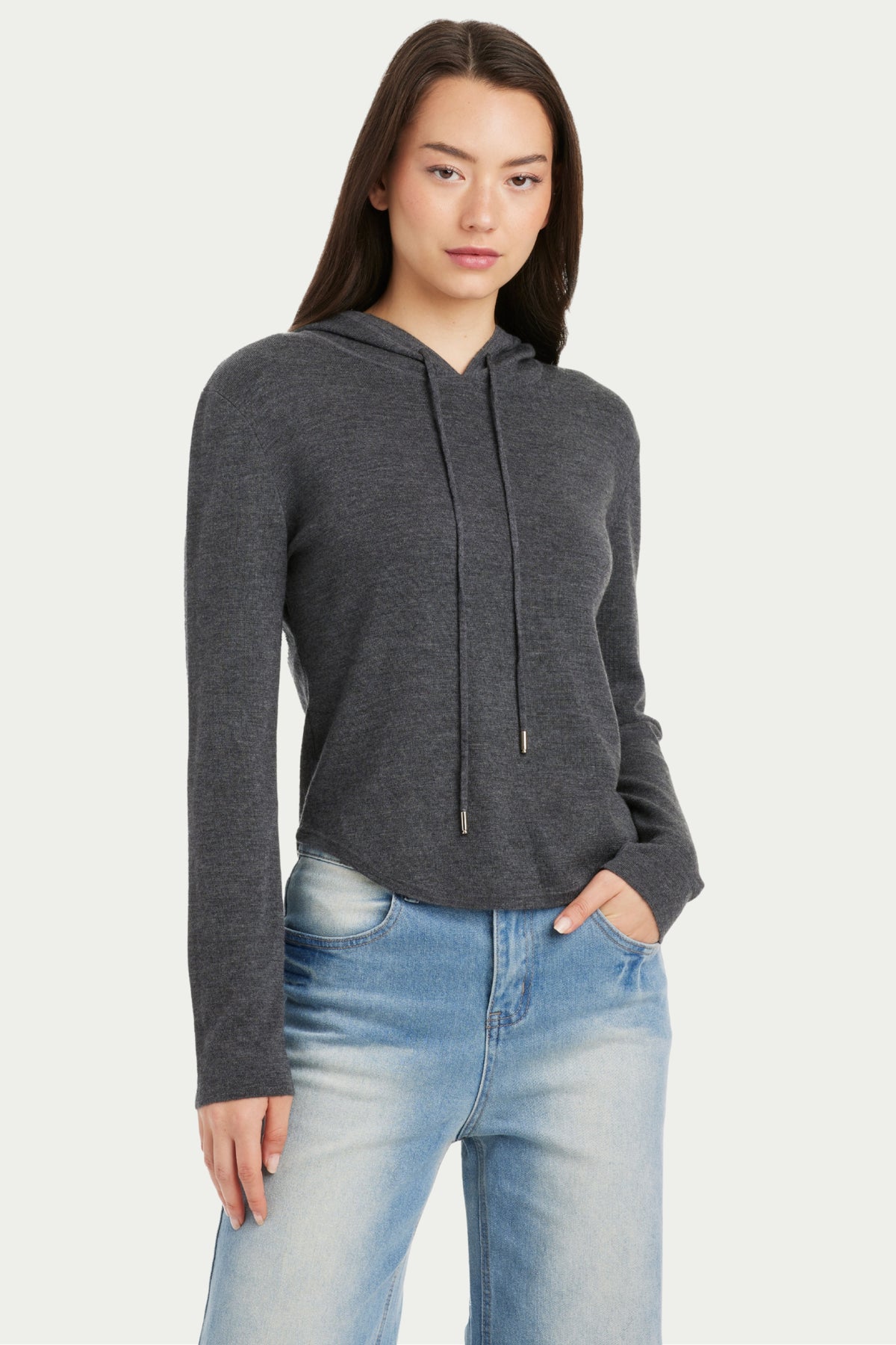 Cinthia Fitted Wool Blend Hoodie - SOLOVA MOVE