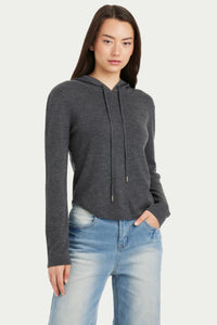 Cinthia Fitted Wool Blend Hoodie - SOLOVA MOVE