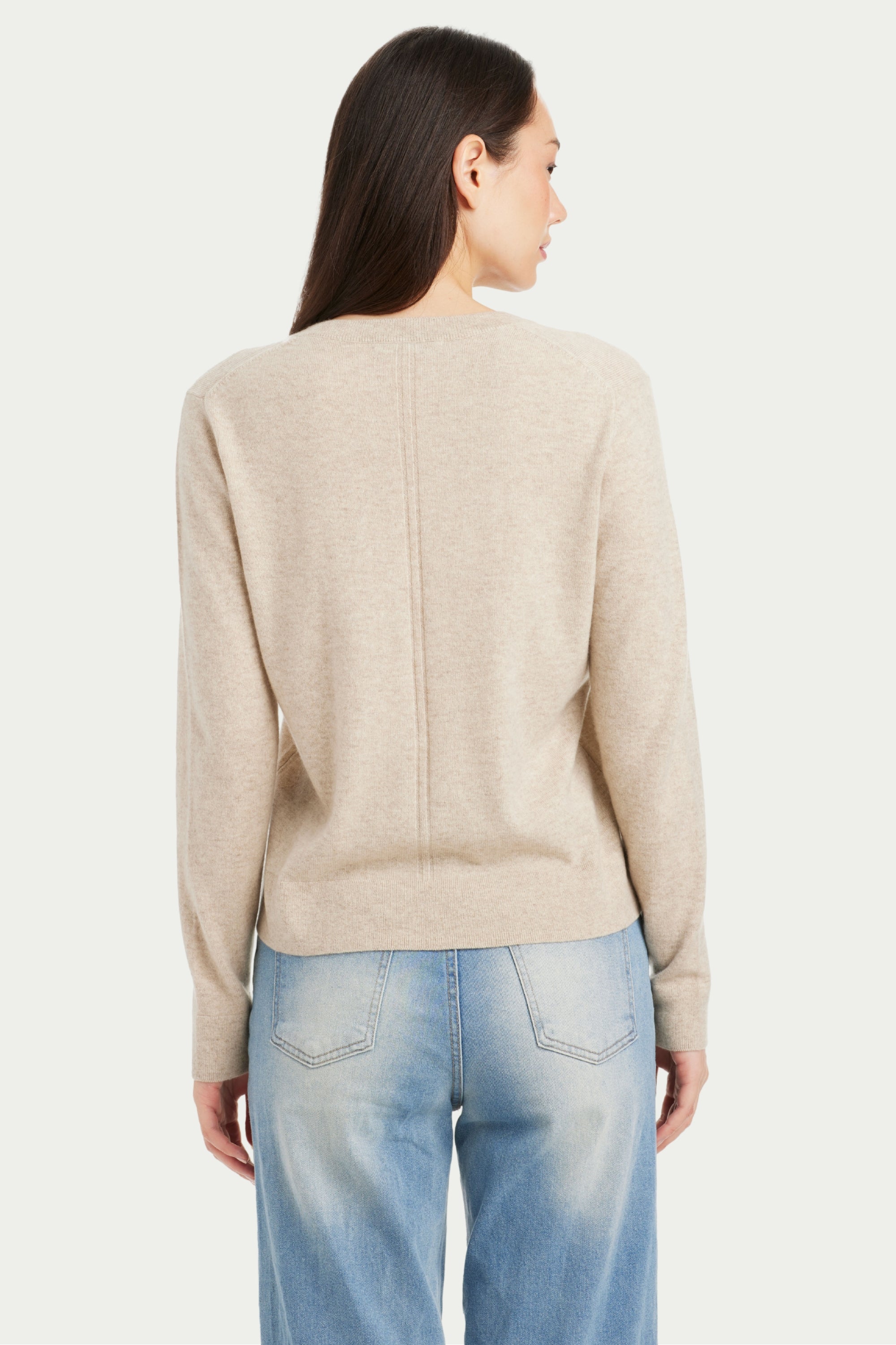 Sonia Baby Cashmere V Neck Sweater - SOLOVA MOVE