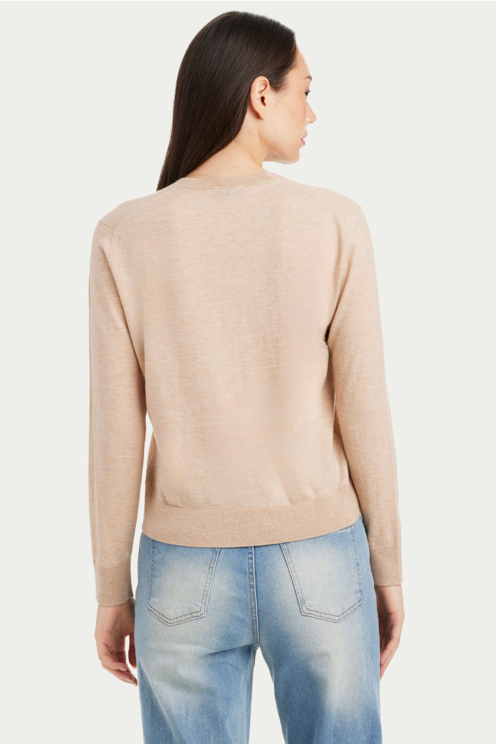 Hanna V Neck Cashmere Sweater - SOLOVA MOVE