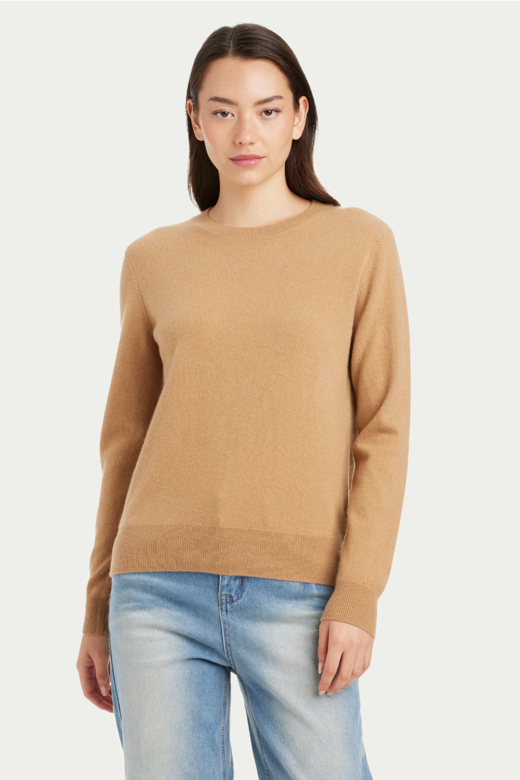 Mary Cashmere Crew Neck Sweater - SOLOVA MOVE