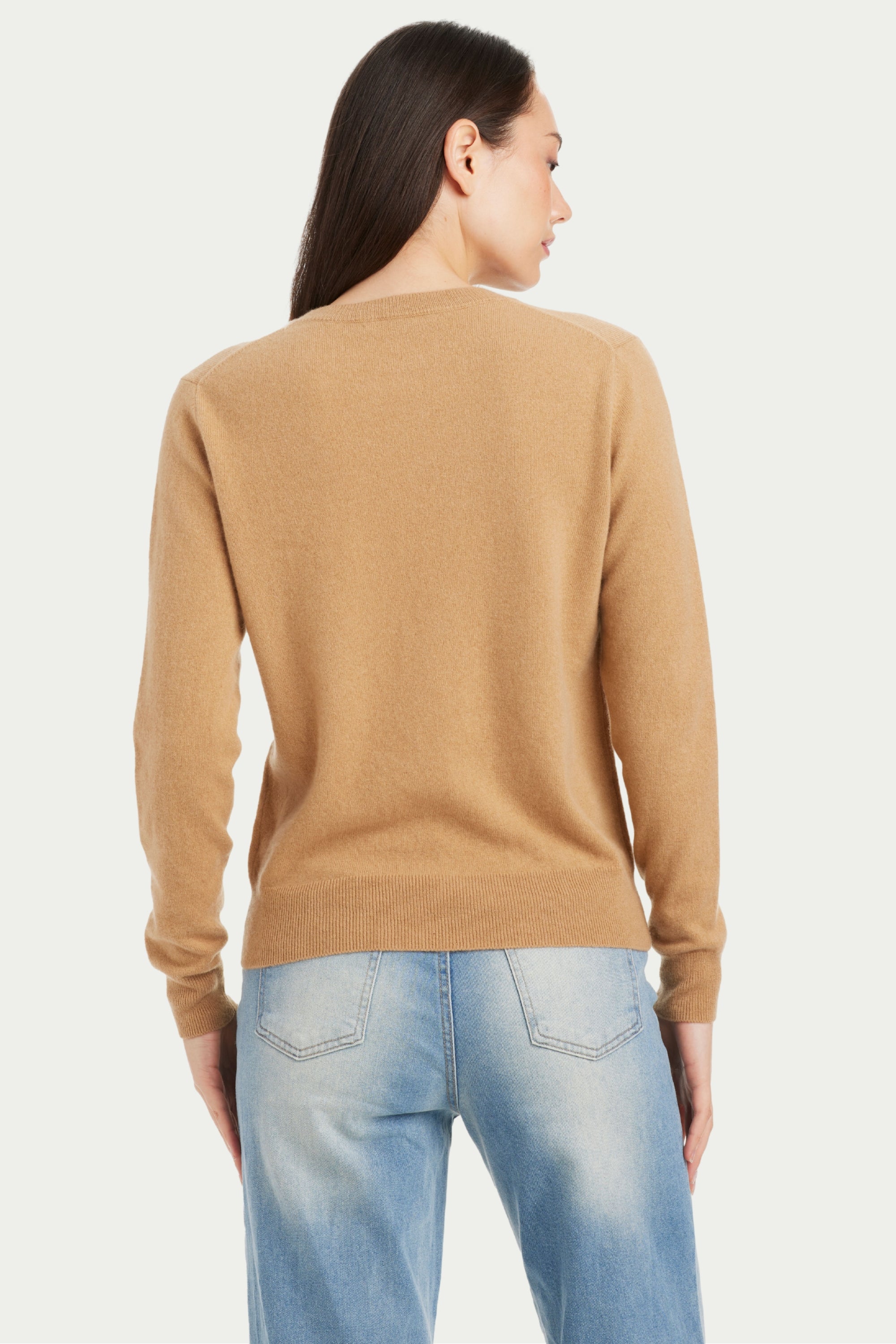 Mary Cashmere Crew Neck Sweater - SOLOVA MOVE