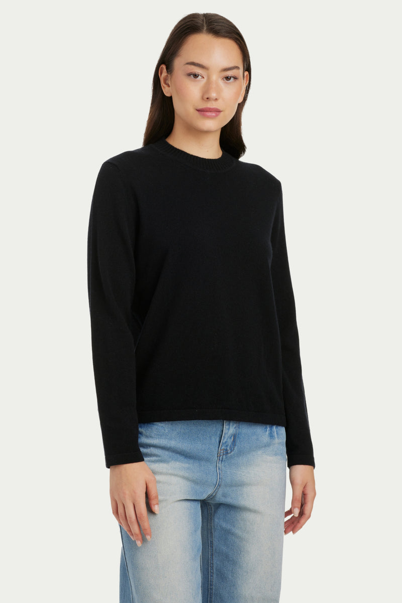 Suri Cashmere Crew Neck Sweater - SOLOVA MOVE