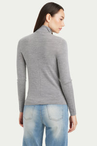 Rose Turtle Neck Cashmere Blend Sweater - SOLOVA MOVE