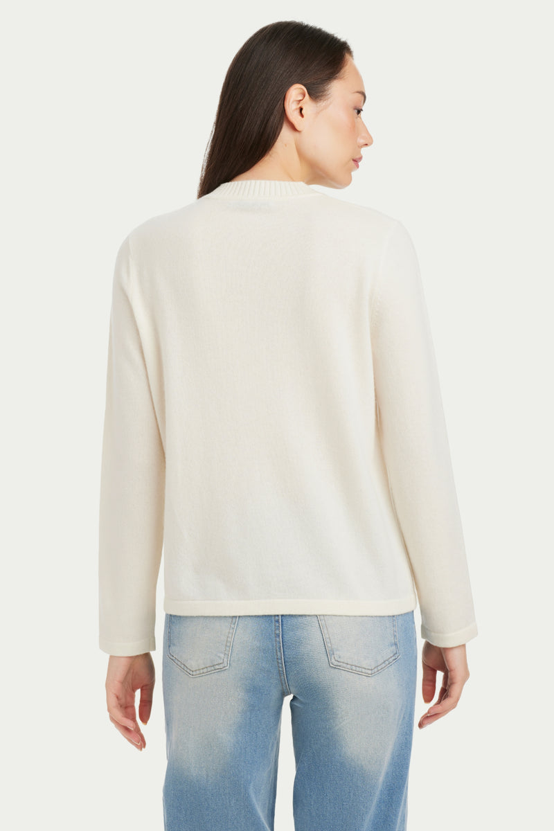 Suri Cashmere Crew Neck Sweater - SOLOVA MOVE