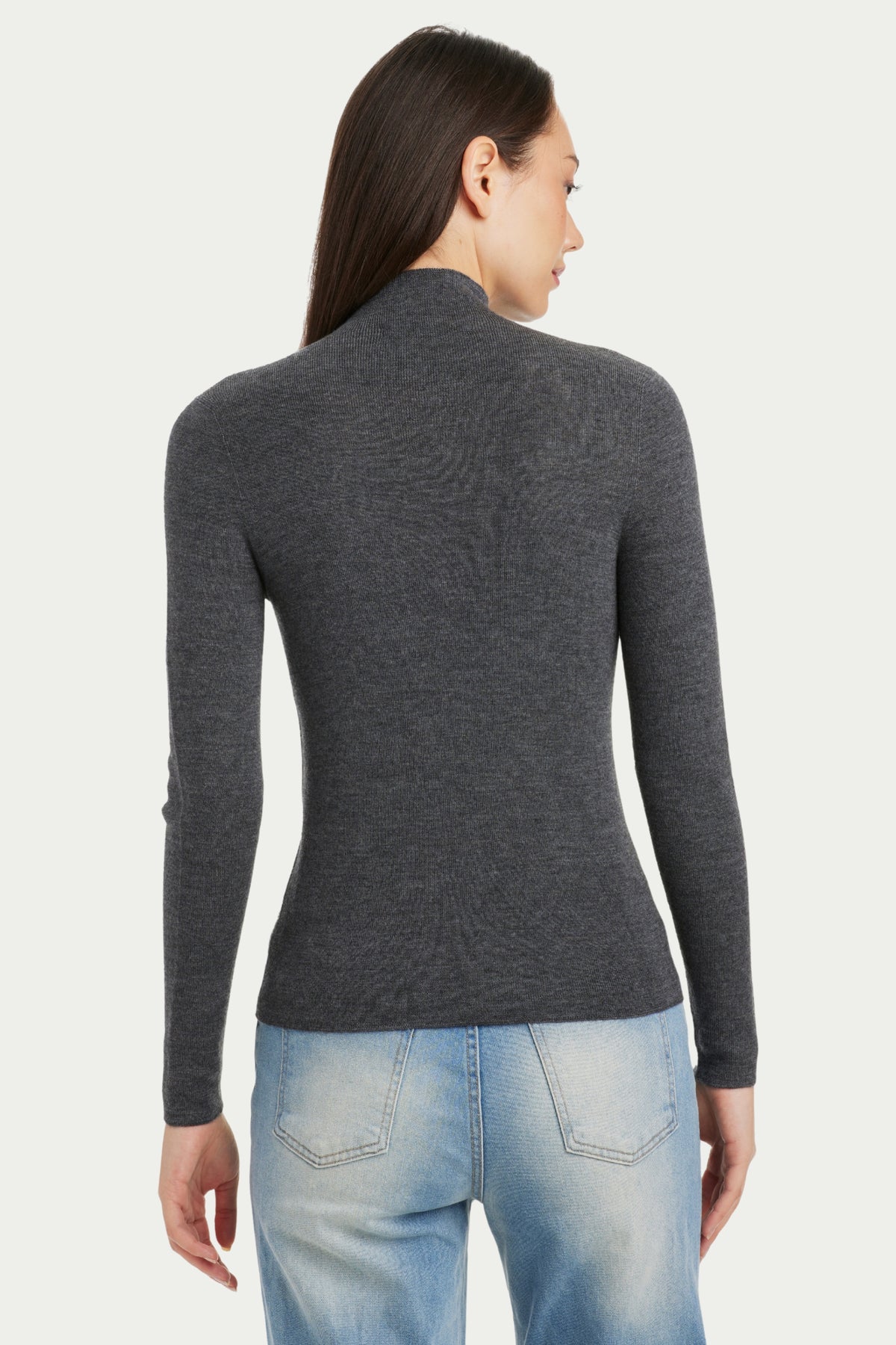 Carla Half Neck Cashmere Sweater - SOLOVA MOVE
