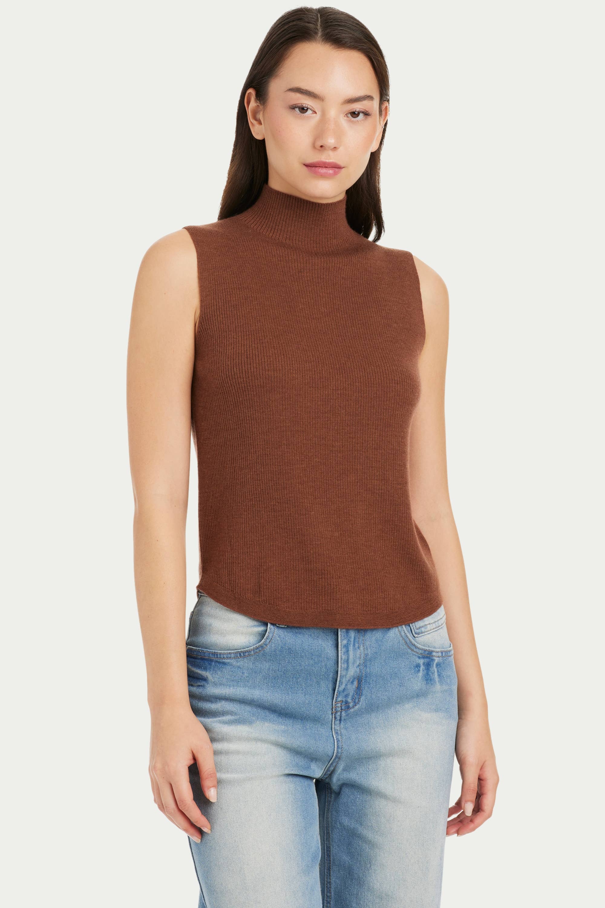 Gina Cashmere Blend Vest-Top - SOLOVA MOVE