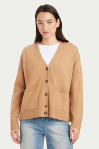 Sofie Cashmere Button Down Cardigan - SOLOVA MOVE