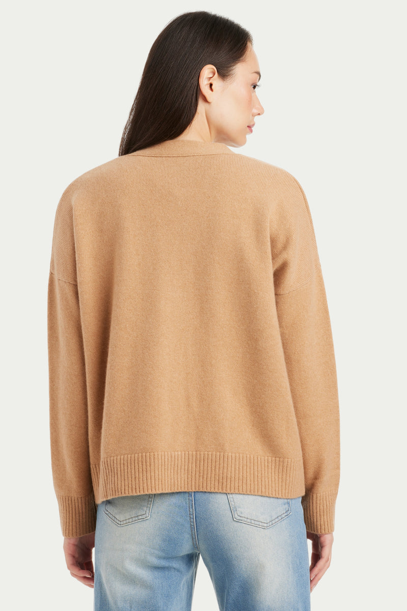 Sofie Cashmere Button Down Cardigan - SOLOVA MOVE