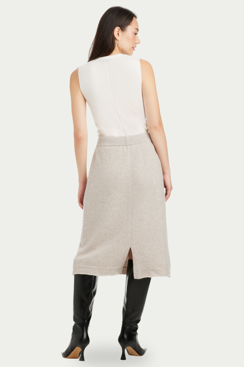 Vera Cashmere Midi Skirt - SOLOVA MOVE