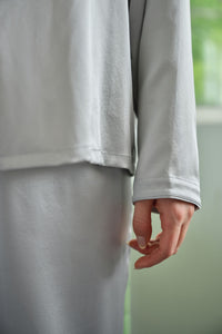 Women’s 100% Silk Pajama Set - Beige