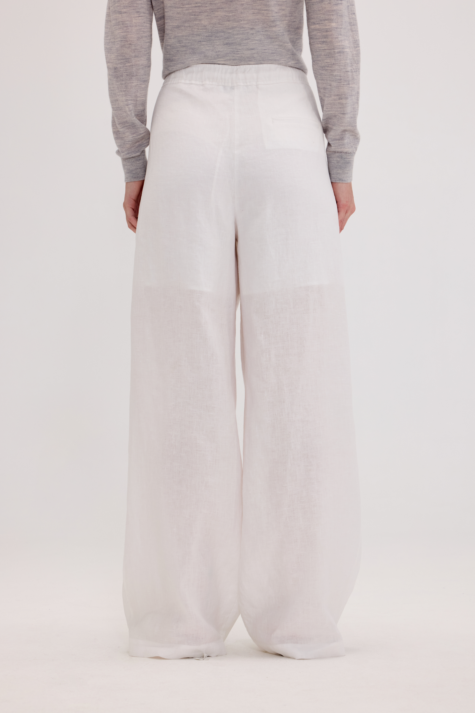 Women’s 100% Linen Relaxed Pants - SOLOVA MOVE