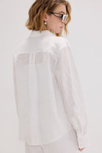 100% Linen Long Sleeve Shirt - SOLOVA MOVE