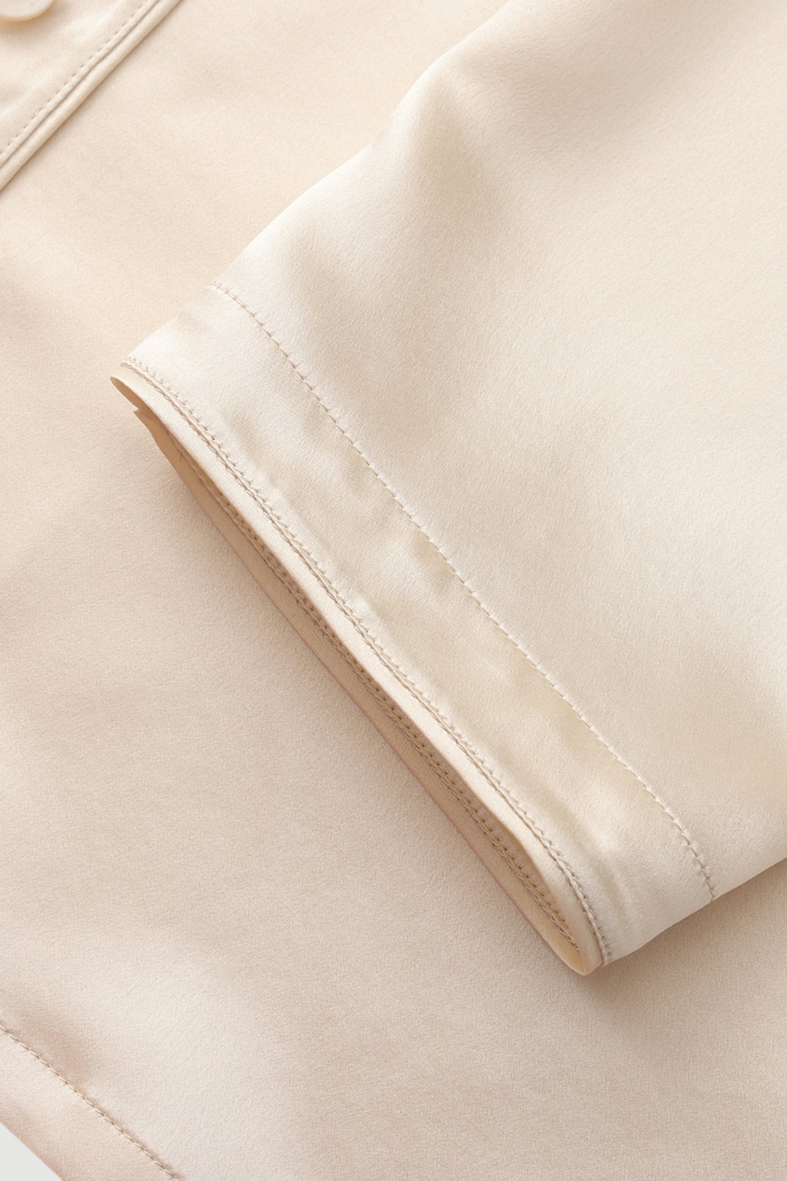 Women’s 100% Silk Pajama Set - Beige - SOLOVA MOVE