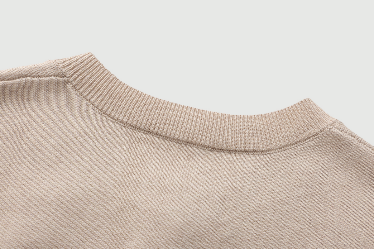 Cotton-Silk-Cashmere Framed Crewneck - SOLOVA MOVE