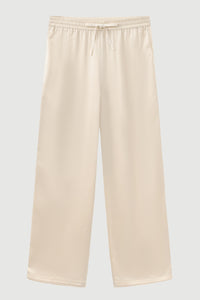 Women’s 100% Silk Pajama Set - Beige - SOLOVA MOVE