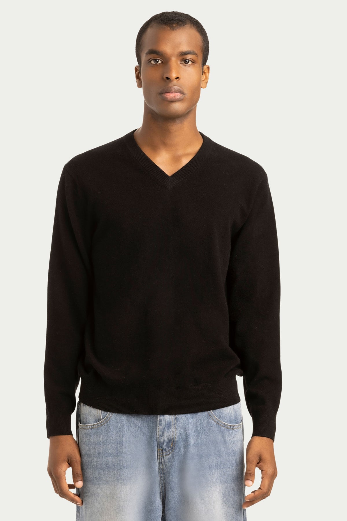 Daily Men's V Neck Sweater - SOLOVA MOVE