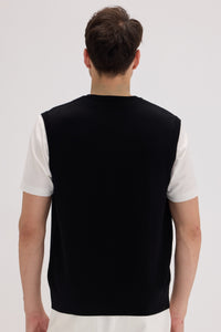 Men's Wool-Cashmere Blend Vest - SOLOVA MOVE