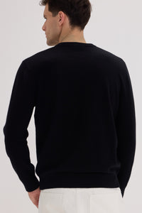 Men's Cashmere V Neck Sweater - SOLOVA MOVE