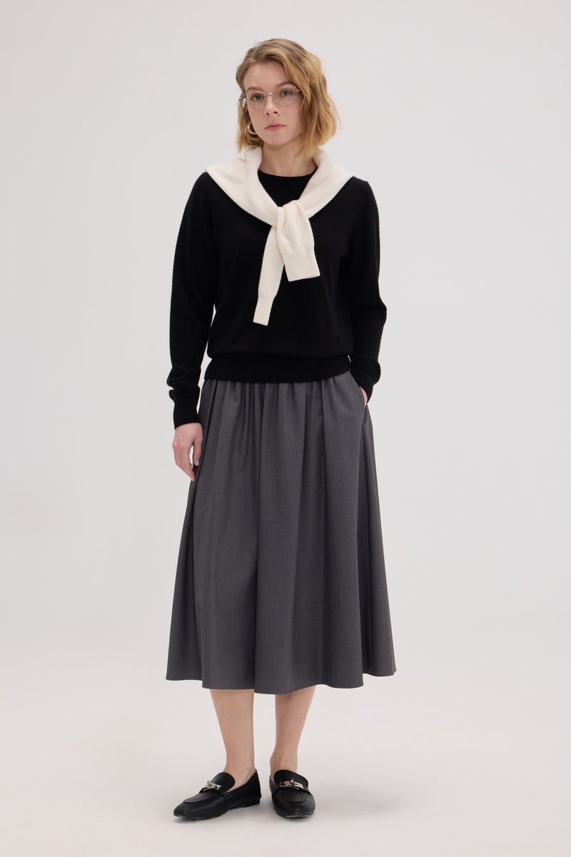 Julia Baby Cashmere Crew Neck Sweater - SOLOVA MOVE