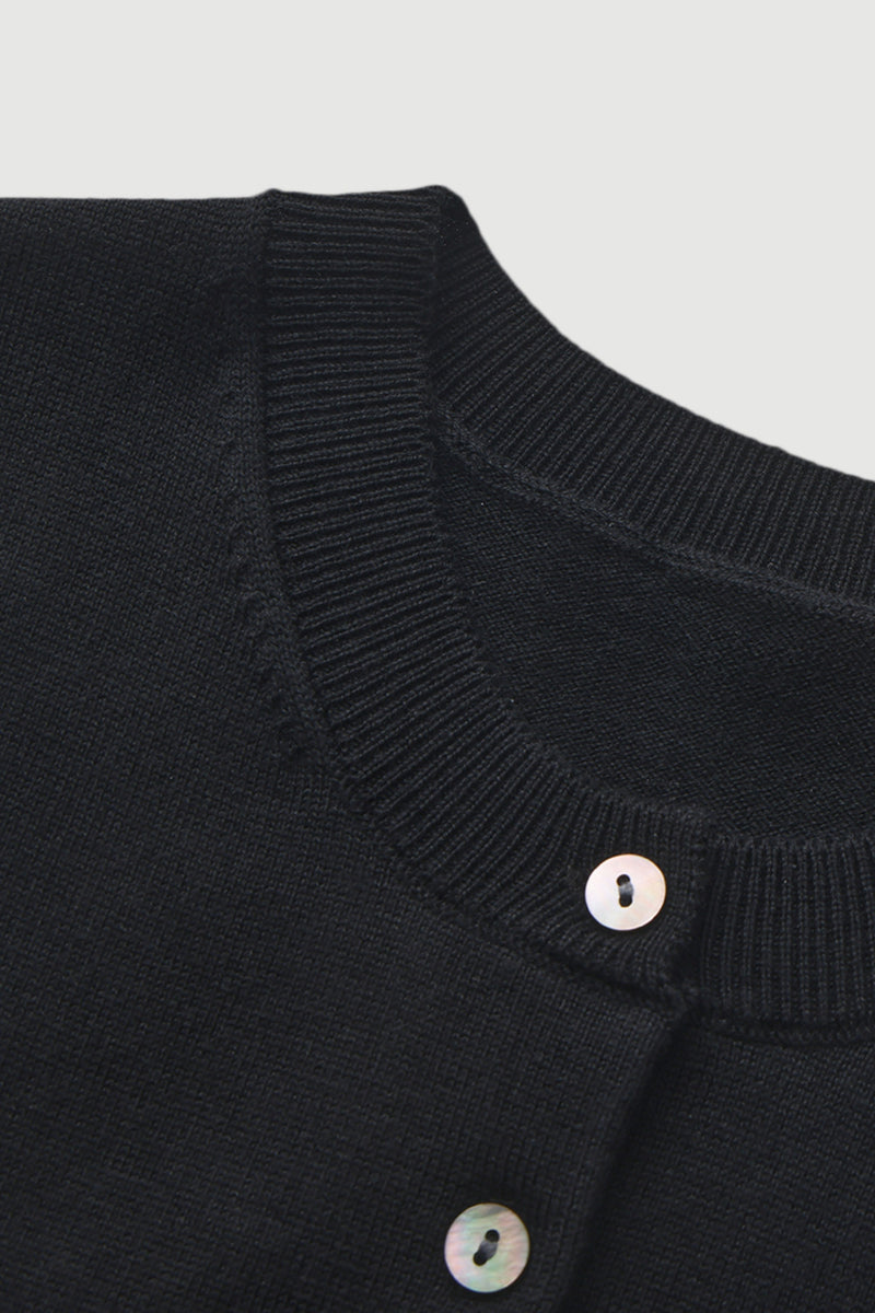 Cotton-Silk-Cashmere Sleeveless Cardigan - SOLOVA MOVE