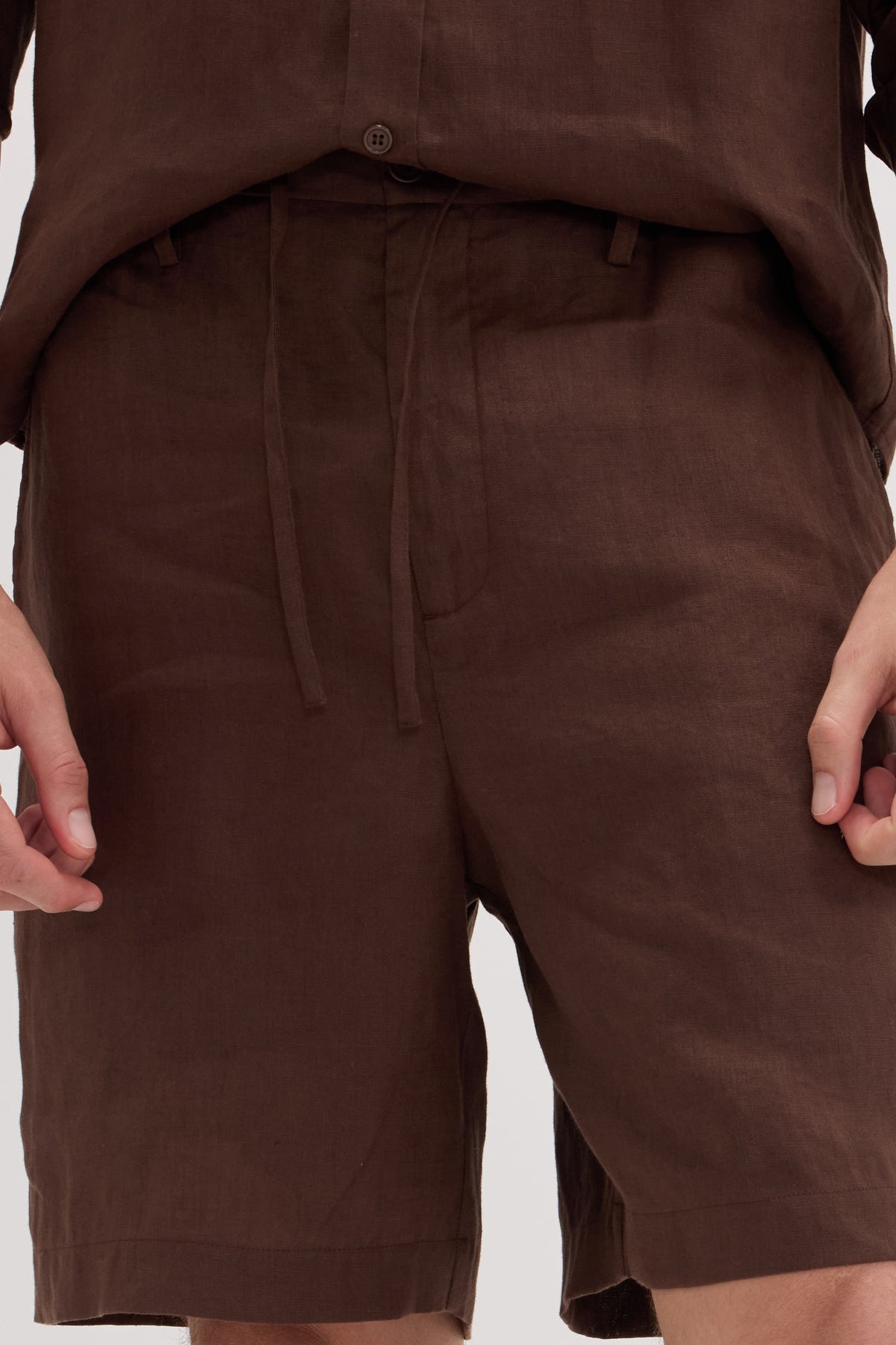 Men’s 100% Linen Shorts - SOLOVA MOVE