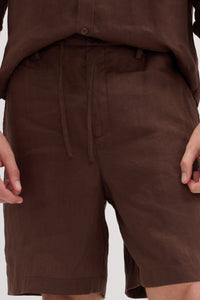 Men’s 100% Linen Shorts - SOLOVA MOVE
