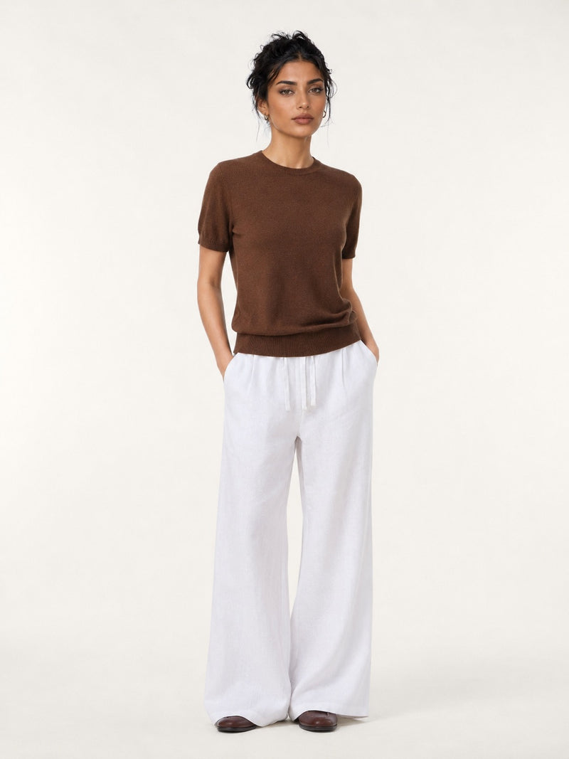 Daily Women's Fine Knit Crewneck Tee