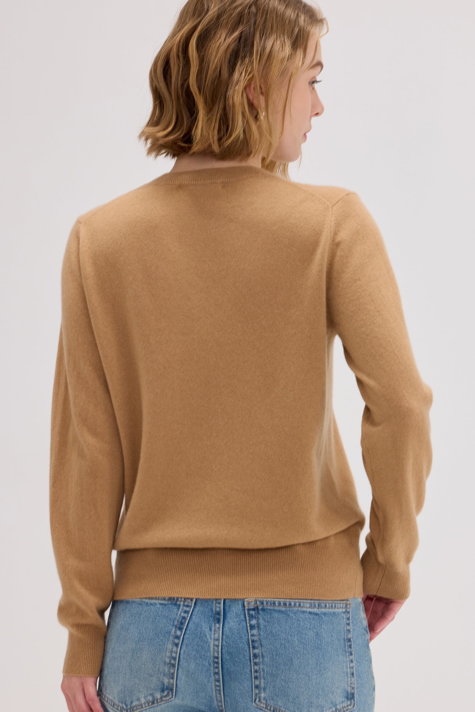Julia Baby Cashmere Crew Neck Sweater - SOLOVA MOVE