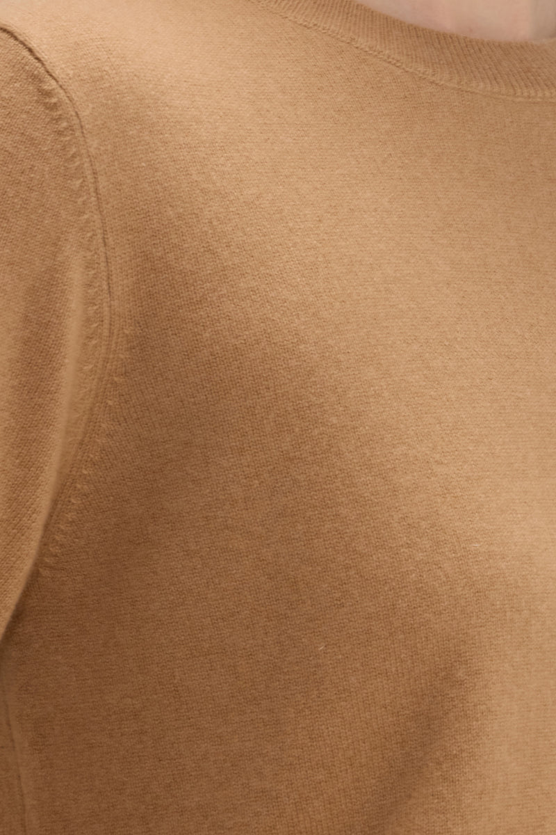 Julia Baby Cashmere Crew Neck Sweater - SOLOVA MOVE
